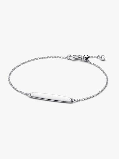 Bracelet Chaîne Barre Gravable