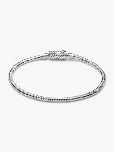 Bracelet Maille Serpent Fermoir Magnétique Facile à Fermer