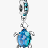 Charm Pendant Tortue de Mer en Verre de Murano Charm Pendant Tortue de Mer en Verre de Murano