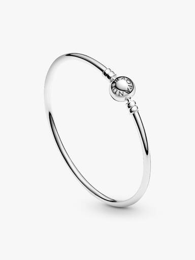 Bracelet Jonc Fermoir Logo