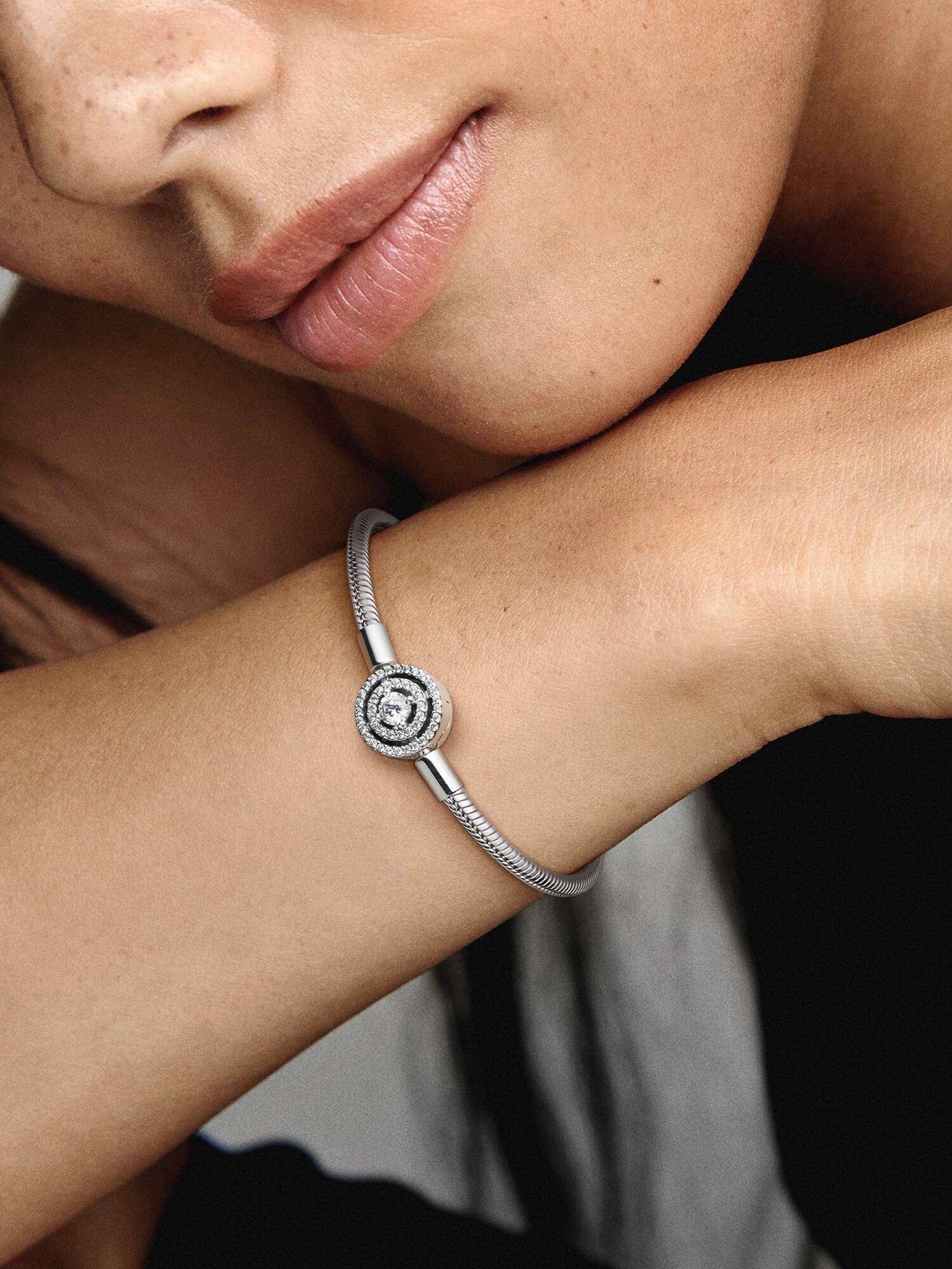 Bracelet Maille Serpent Halo