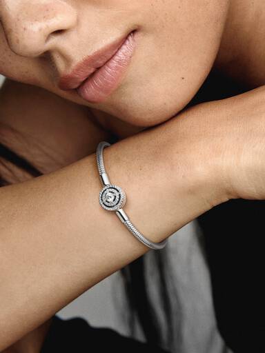 Bracelet Maille Serpent Halo