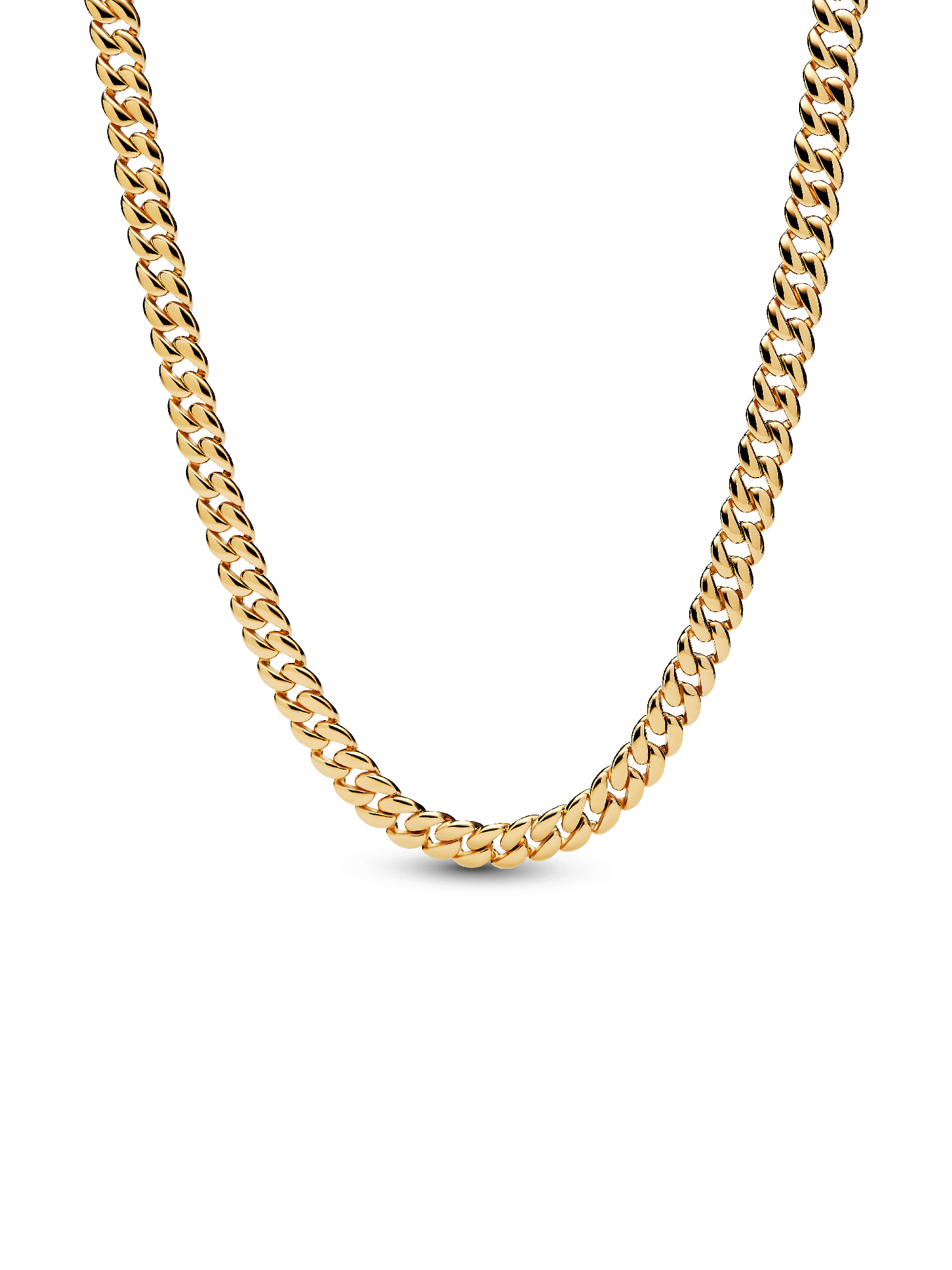 Collier Maille Cubaine Doré