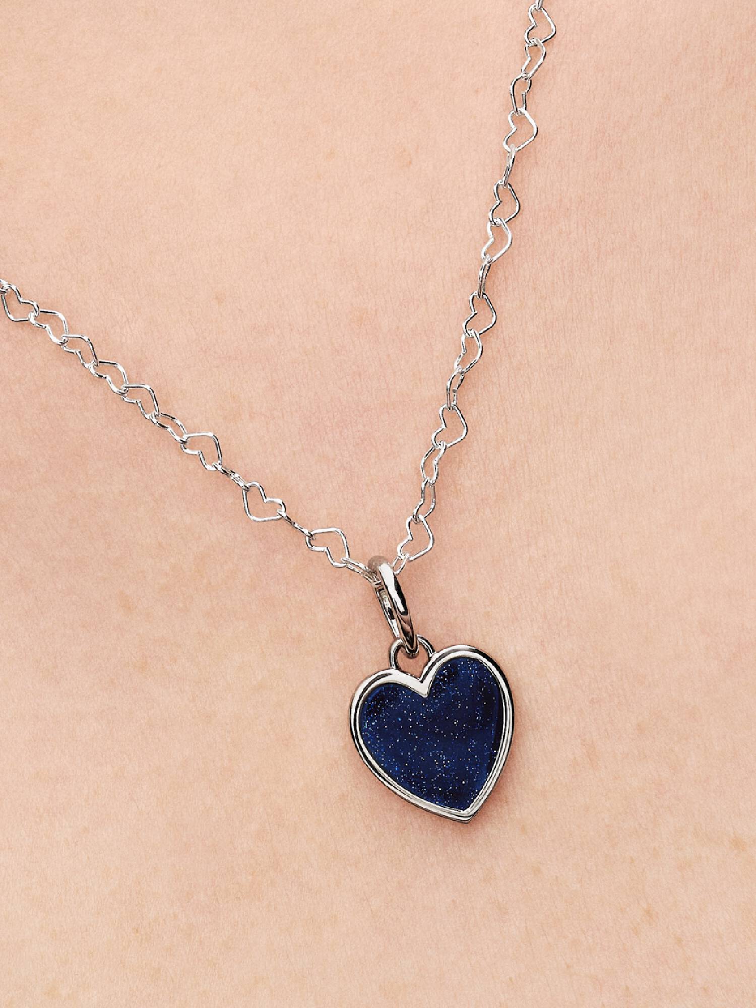 Charm Pendant Cœur Rouge Gravable