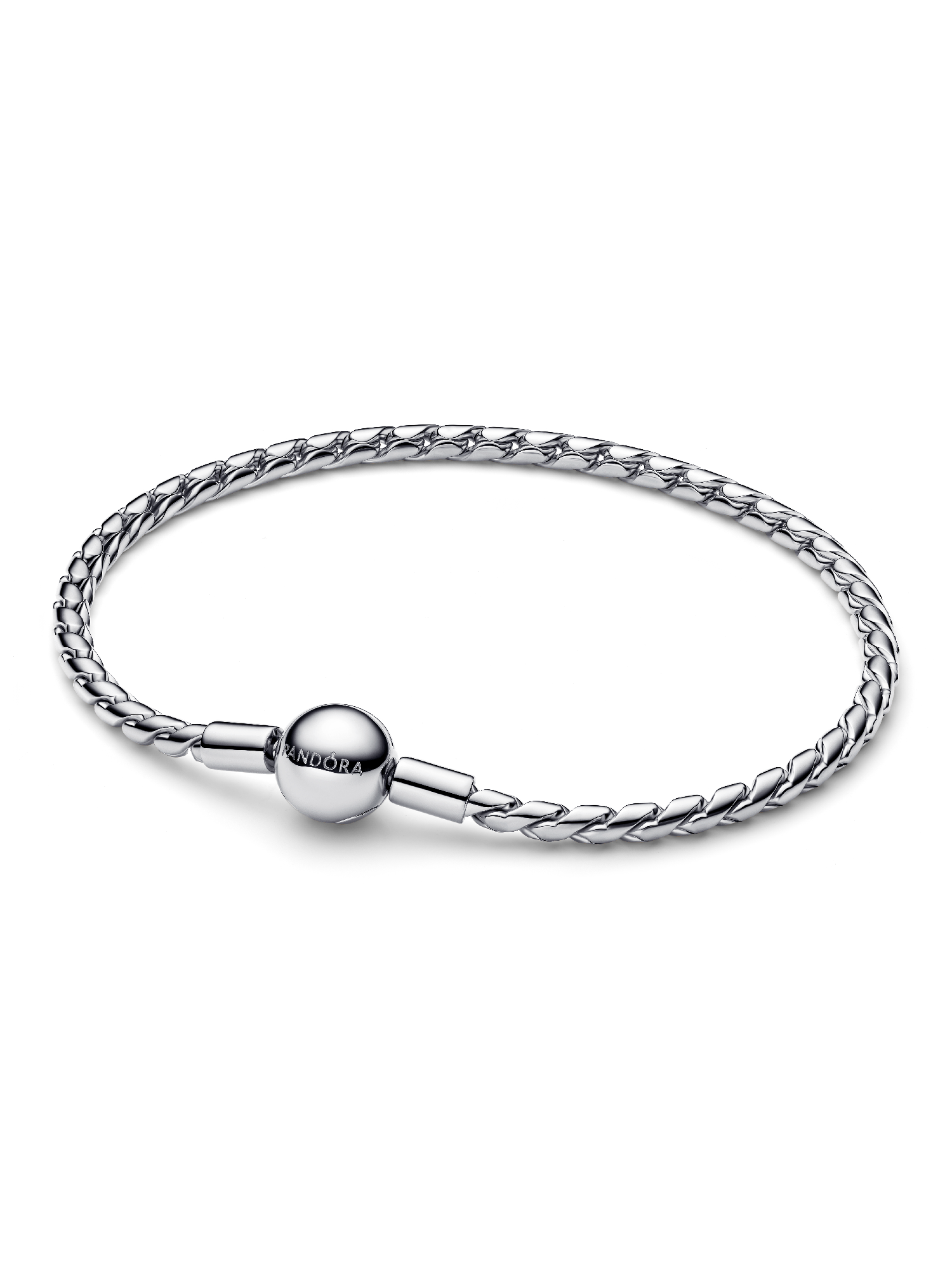 Bracelet Maille Ailée Fermoir Rond