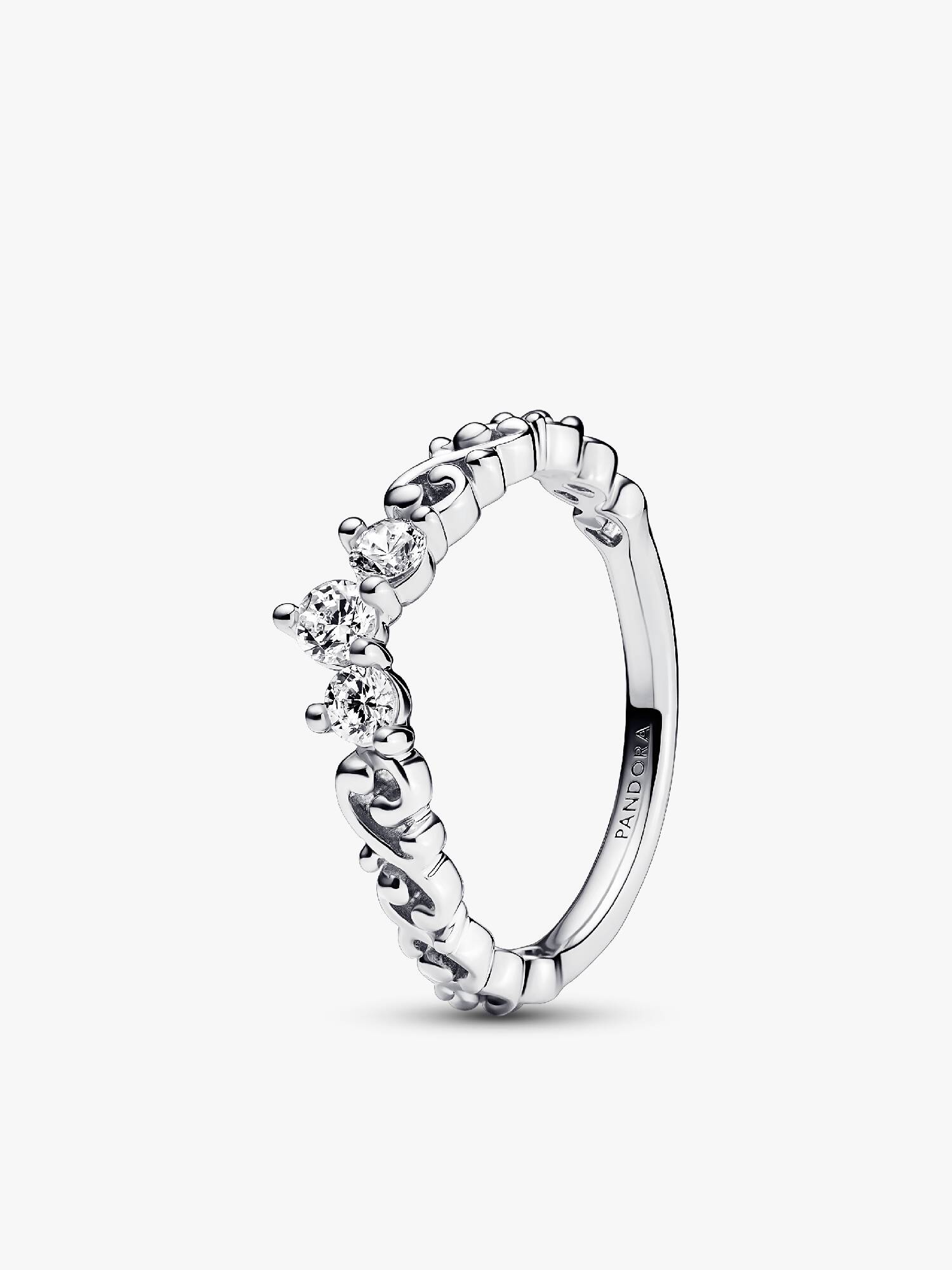 Bague Tiare Volute Royale