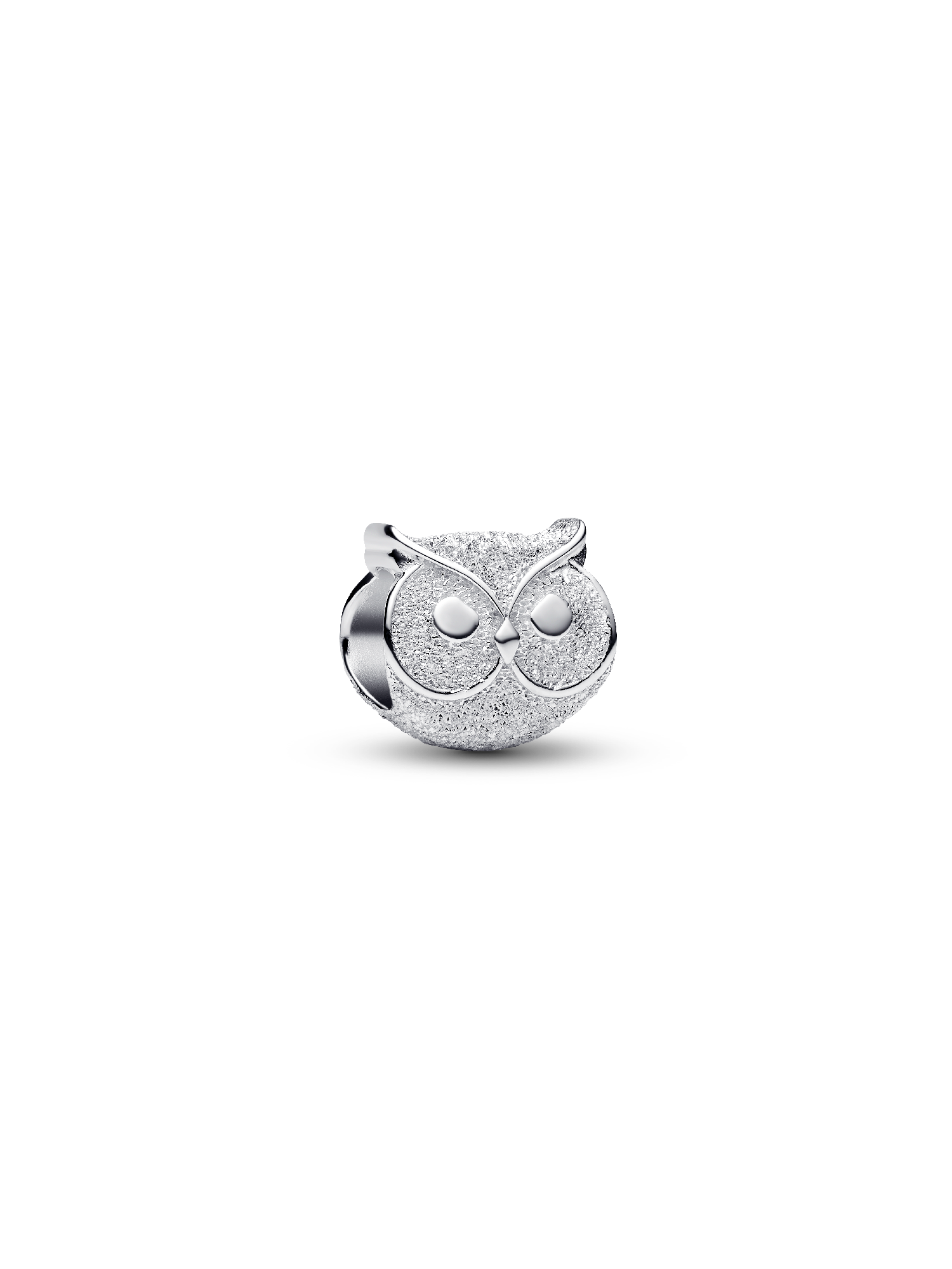 Mini Charm Chouette Texturé
