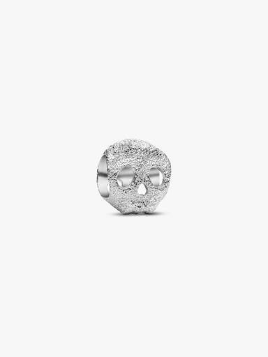 Mini Charm Tête de Mort Texturée