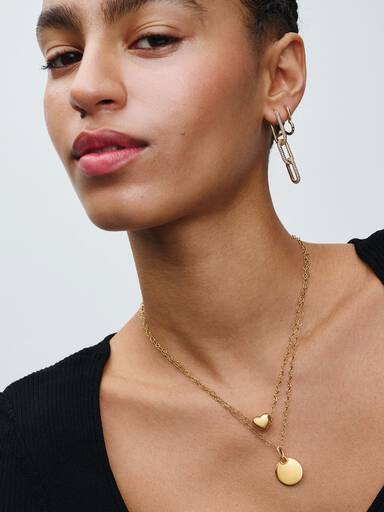 Collier Cœurs Imbriqués