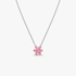 Collier à Pendentif Fleur Rose Scintillante Collier à Pendentif Fleur Rose Scintillante