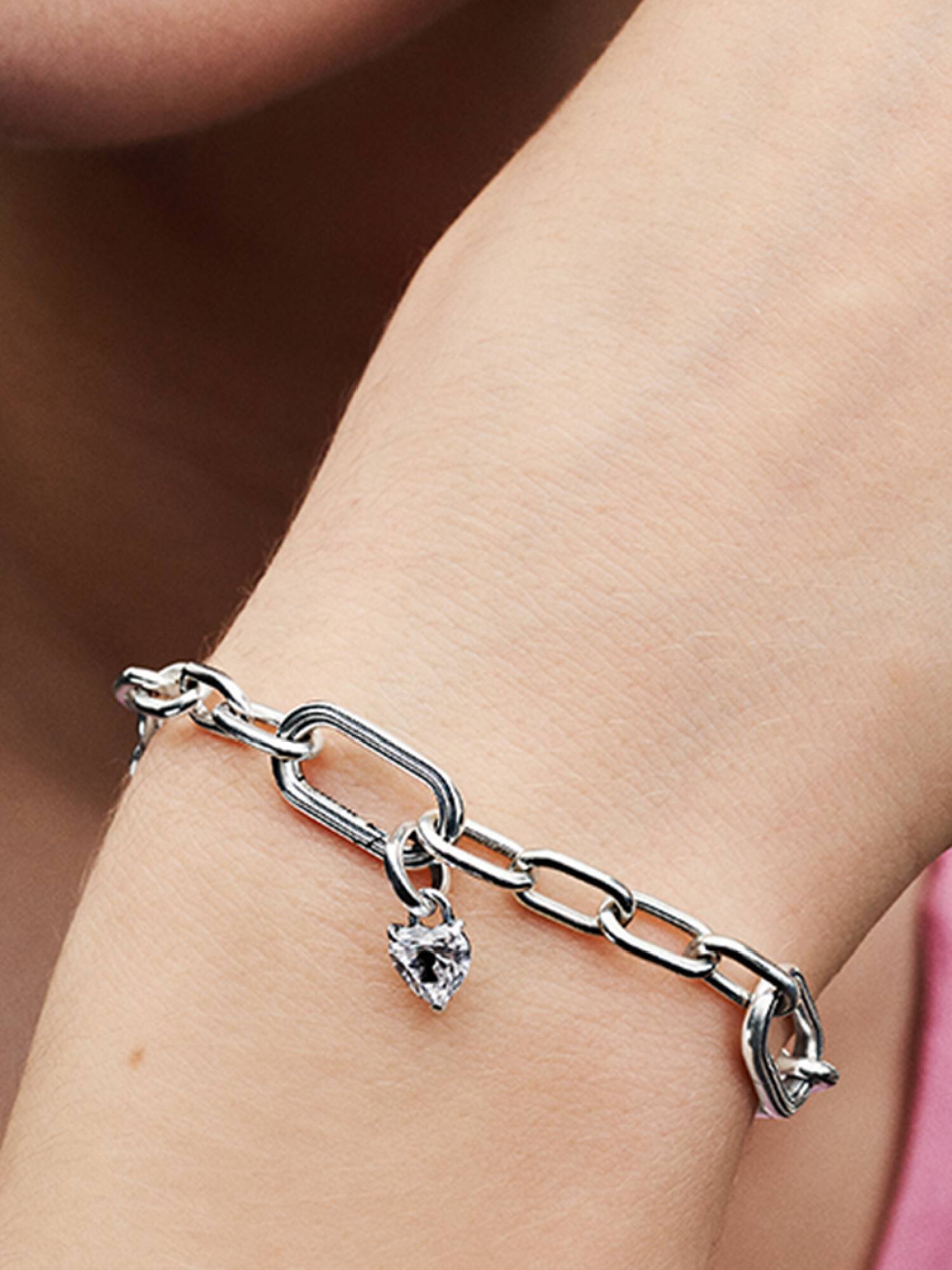 Mini Charm Pendant Cœur Serrure