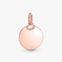 Pendentif Plaque Ronde Gravable Pendentif Plaque Ronde Gravable