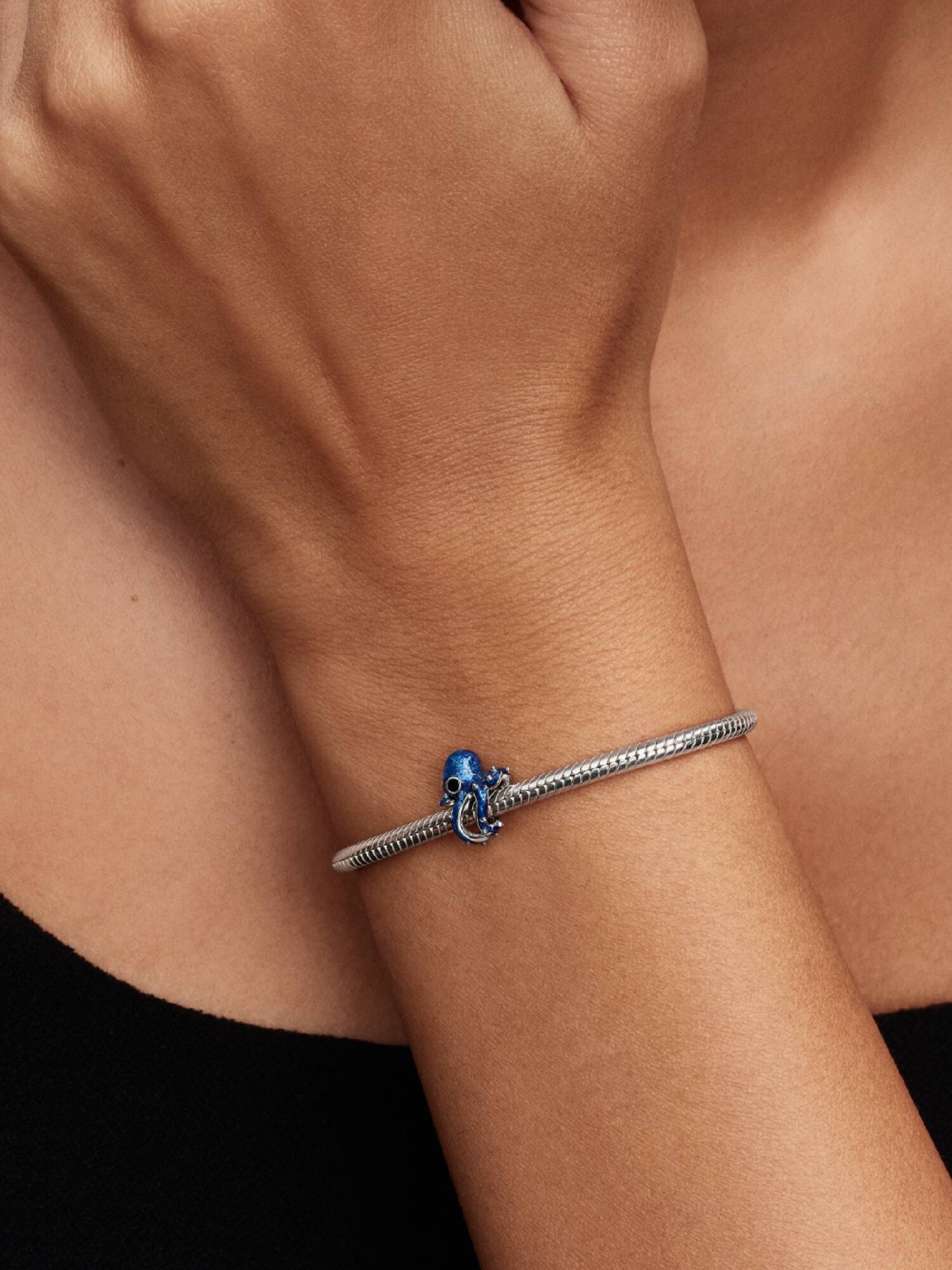 Charm Poulpe Bleu