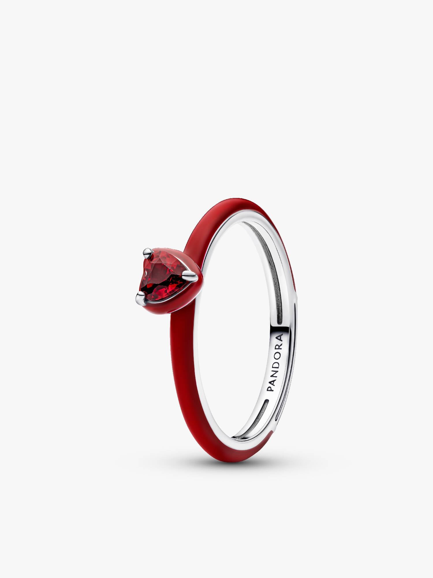 Bague Cœur Chakra Rouge