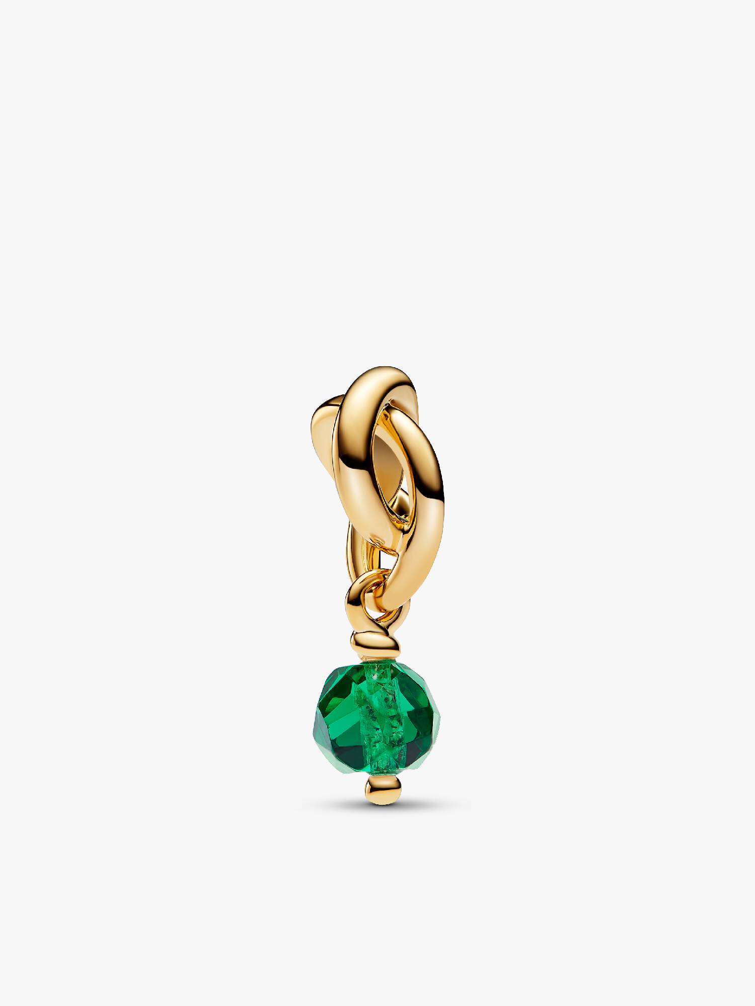 Charm Pendant Cercle Éternité Facetté Mai