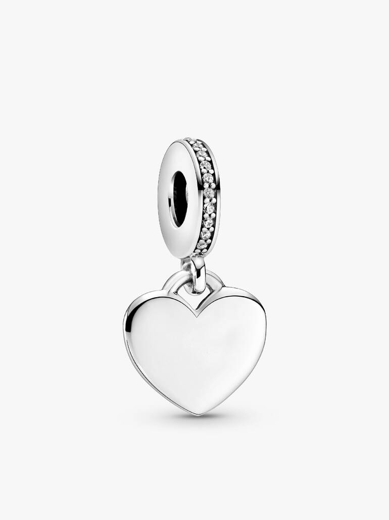 Collier Composé Pendentif Cœur Gravable