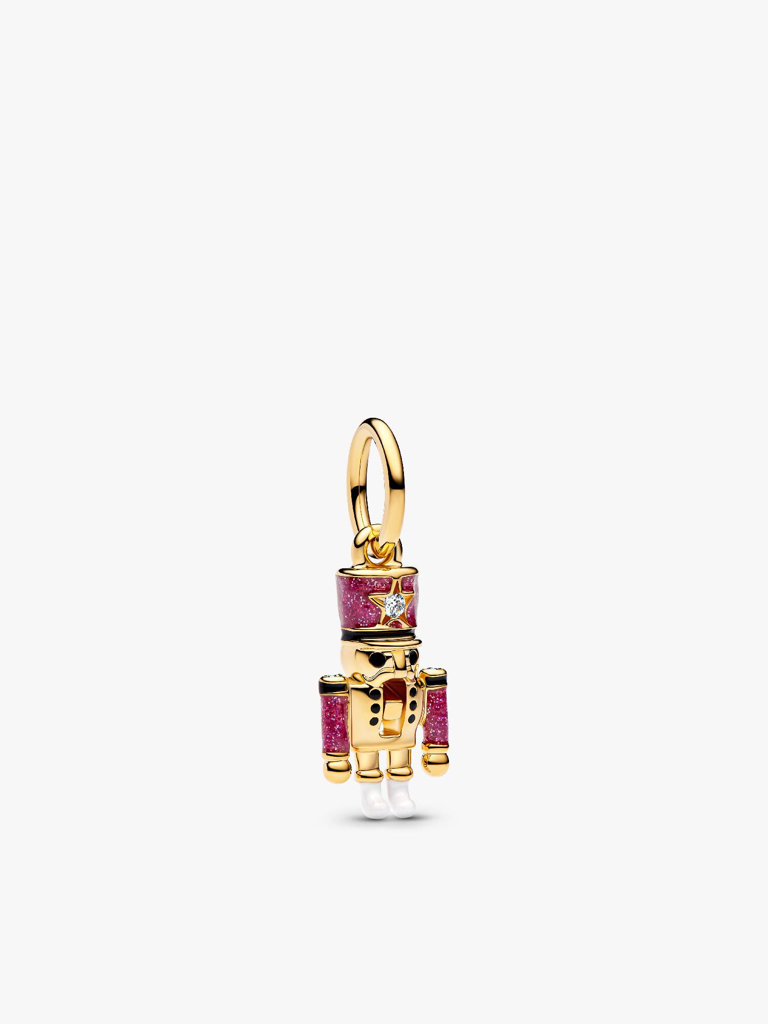 Charm Pendant Casse-Noisette Mobile Doré