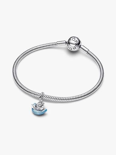 Charm Pendant Disney Stitch et Lune Luminescente