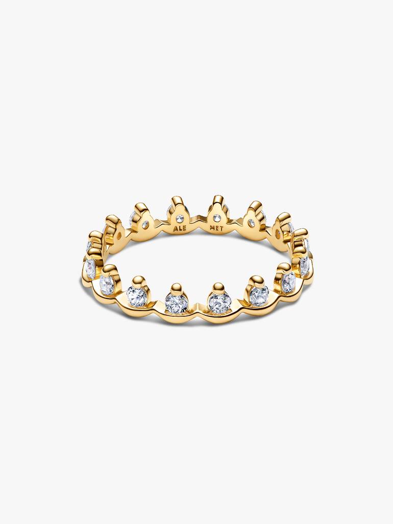 Anneau Royal Scintillant