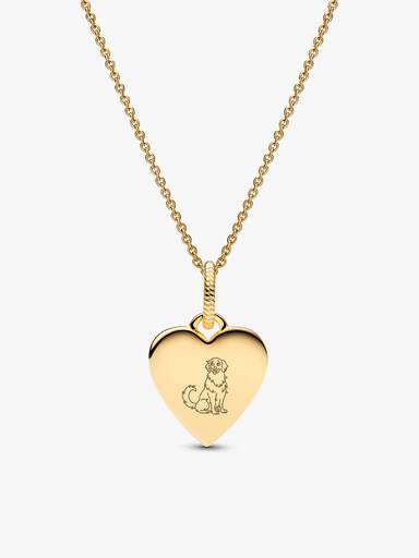 Coffret Cadeau Collier Cœur Gravable