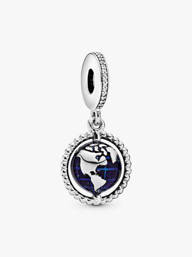 Charm Pendant Globe Pivotant