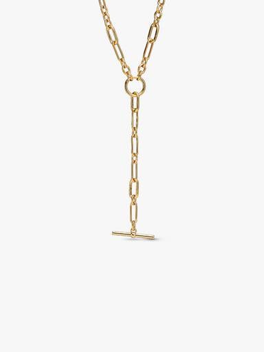 Collier Link en Y Doré