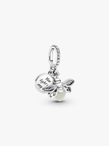 Charm Pendant Luciole Phosphorescente