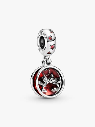 Charm Pendant Disney Mickey & Minnie Amour et Baisers