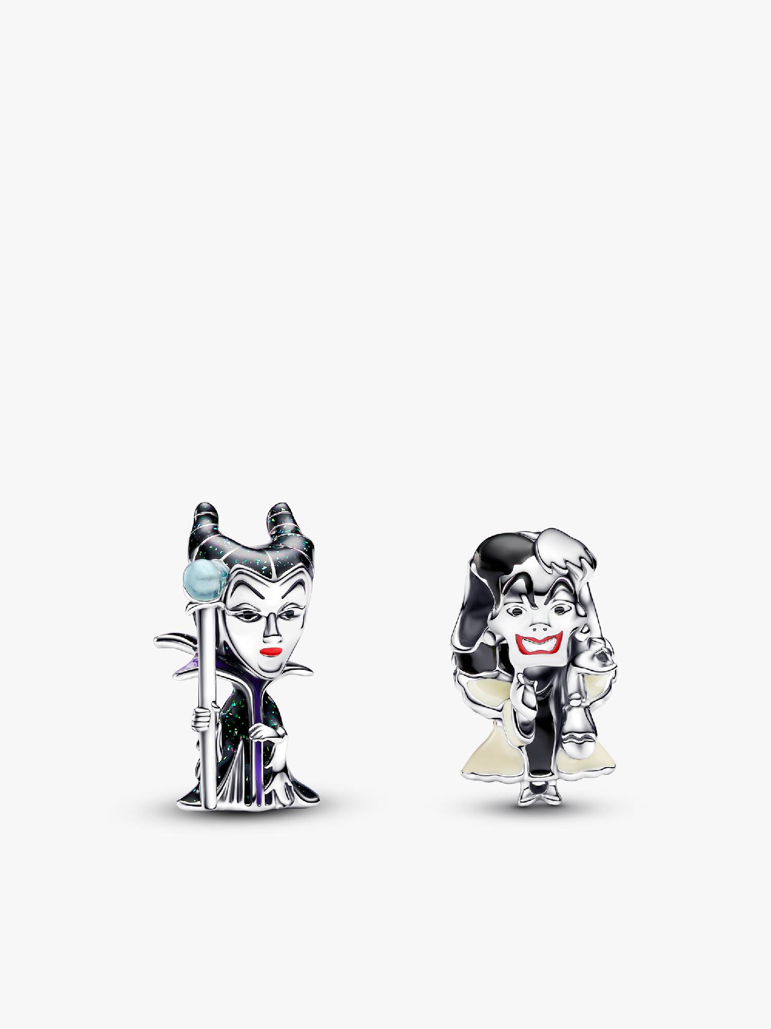 Ensemble de Charms Disney Maléfique & Cruella d'Enfer