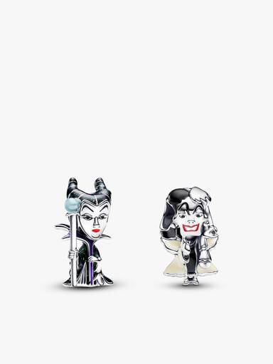 Ensemble de Charms Disney Maléfique & Cruella d'Enfer