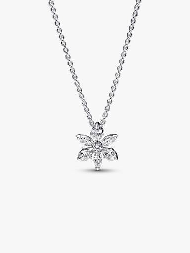 Collier à Pendentif Herbier Scintillant