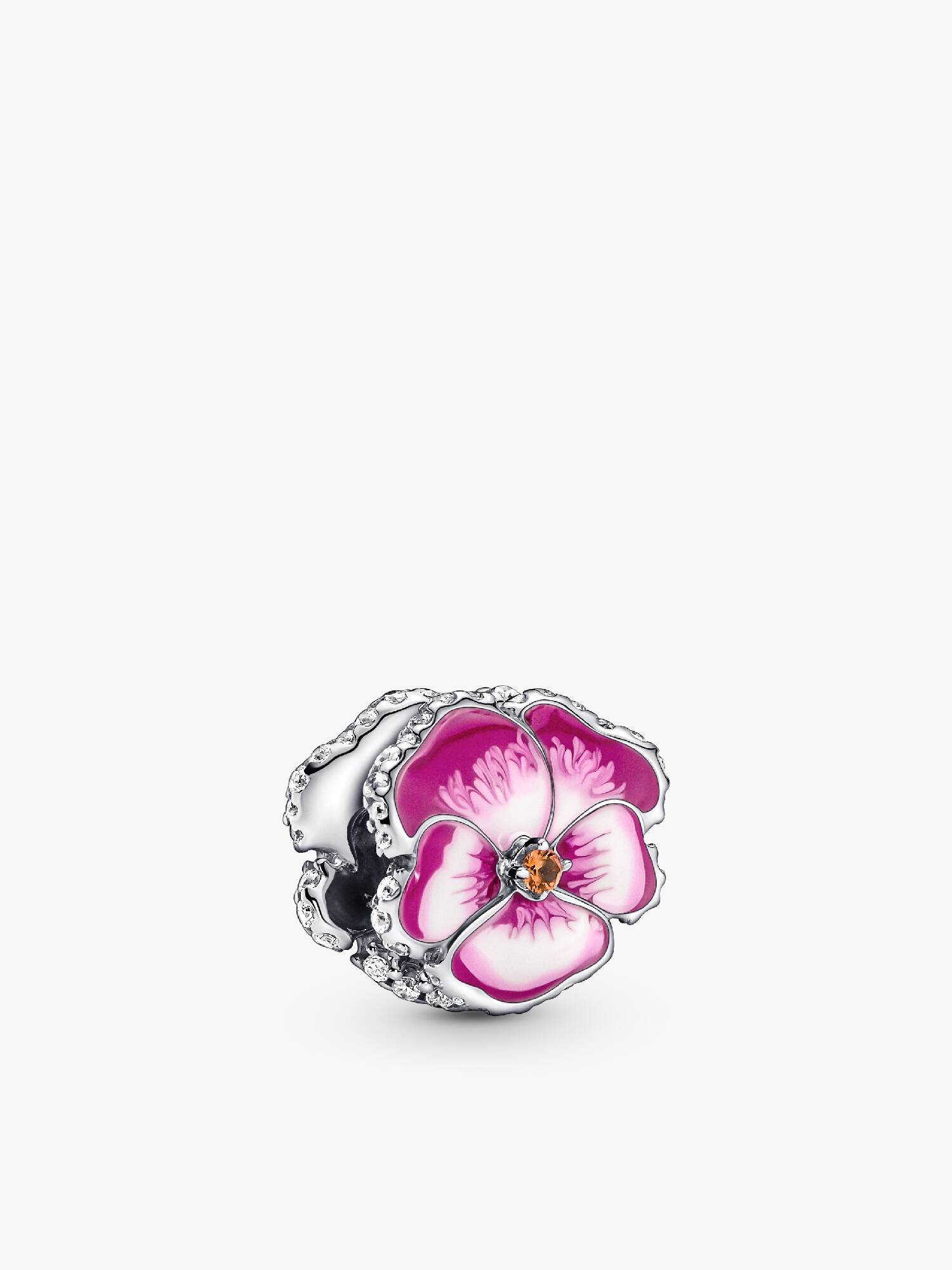 Charm Pensée Rose
