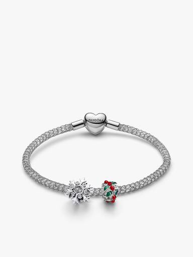 Coffret Cadeau Bracelet Houx de Noël