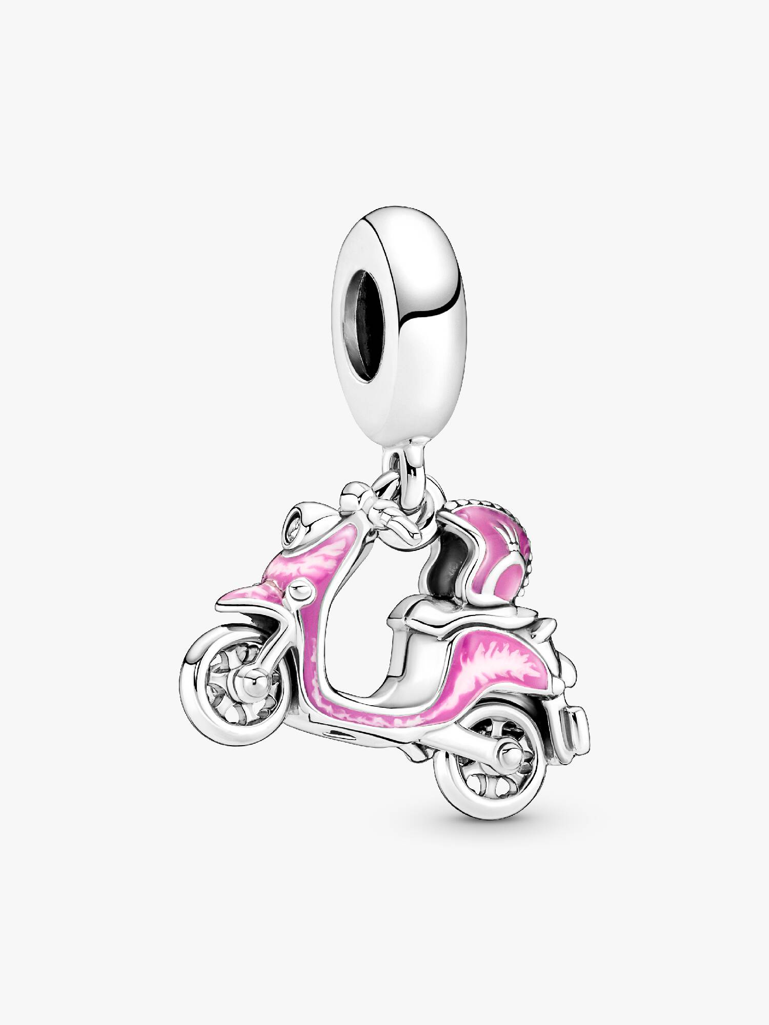 Charm Pendant Scooter Rose