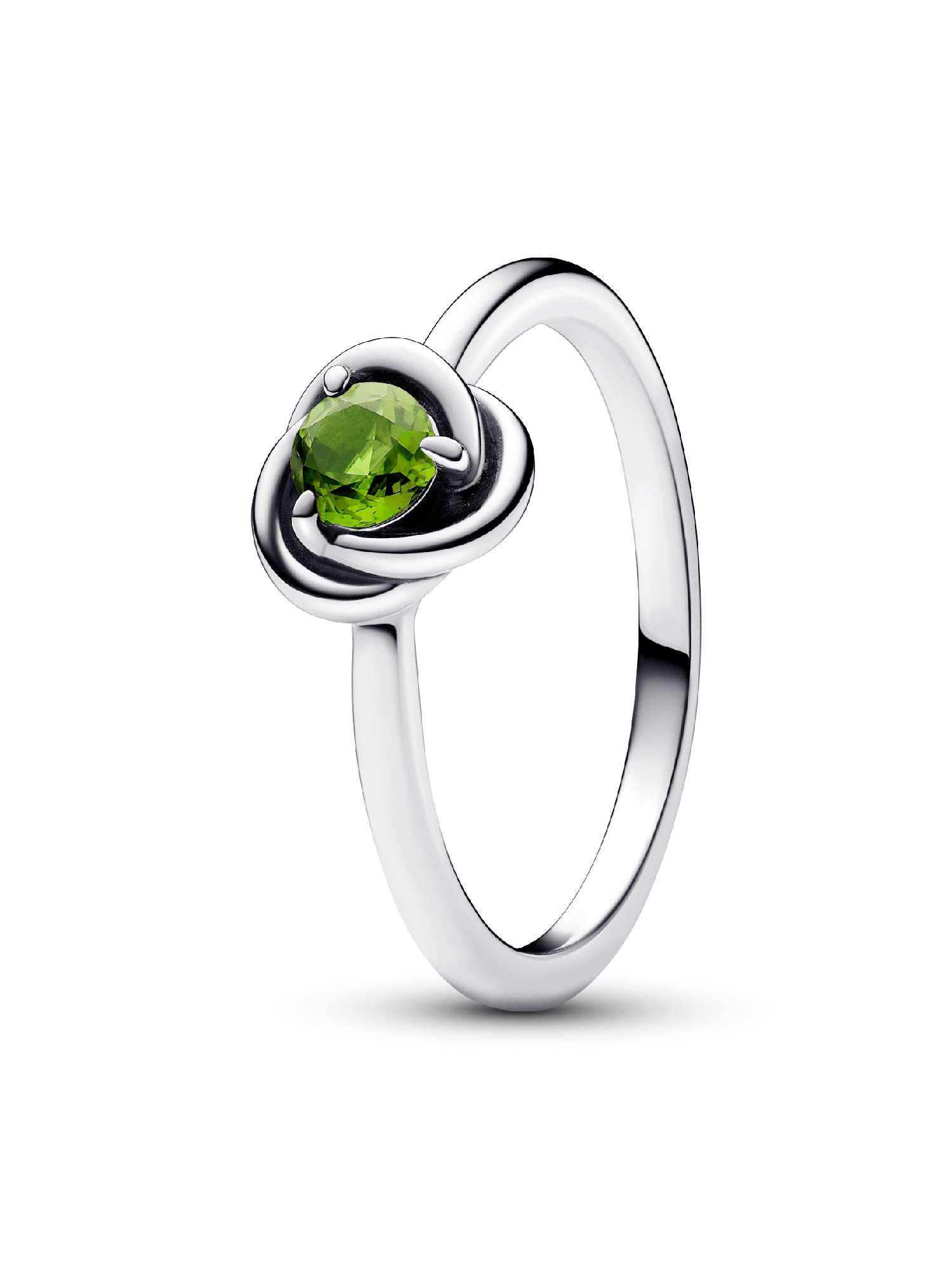 Bague Cercle Éternité Couleur de Naissance du Mois d'Août