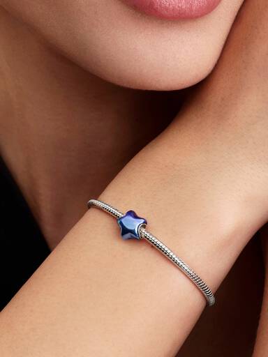 Charm Étoile Bleue