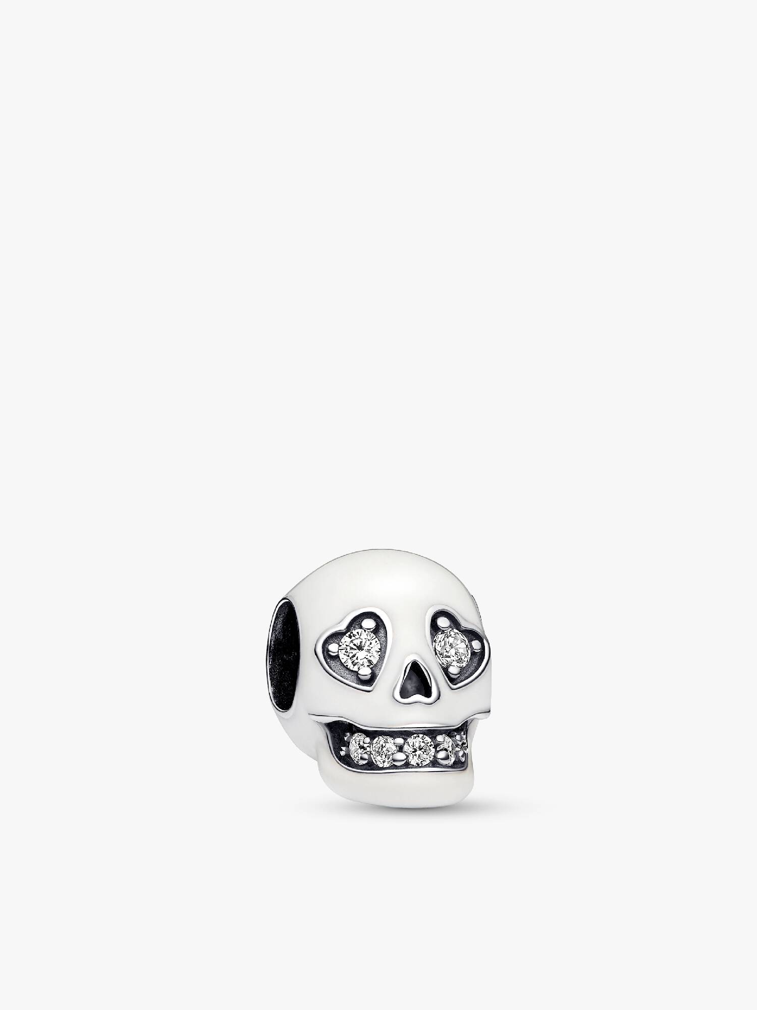 Charm Luminescent Tête de Mort Scintillante