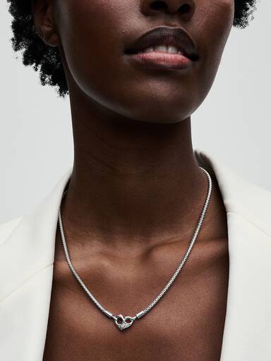 Collier Chaîne Cloutée