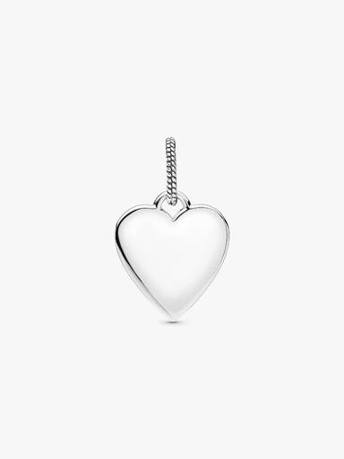 Pendentif Étiquette Cœur Gravable