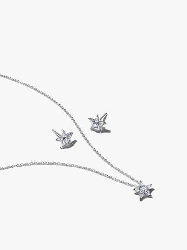 Ensemble de Bijoux Étoile Scintillante