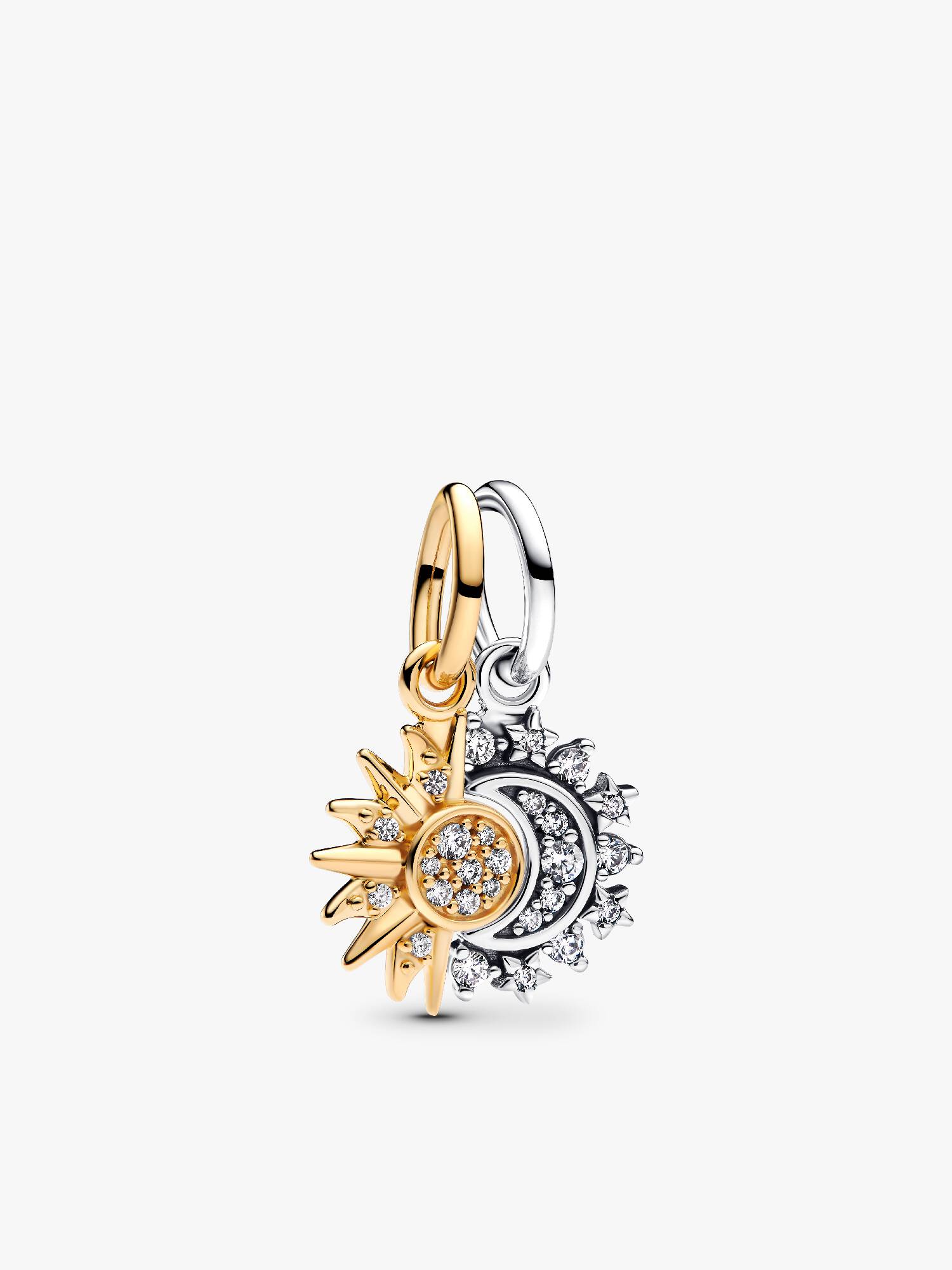 Charm Pendant Soleil & Lune Séparable