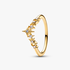 Bague Diadème Étoilé Dorée Bague Diadème Étoilé Dorée