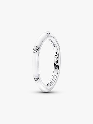 Bague Pierres & Résine Façon Émail