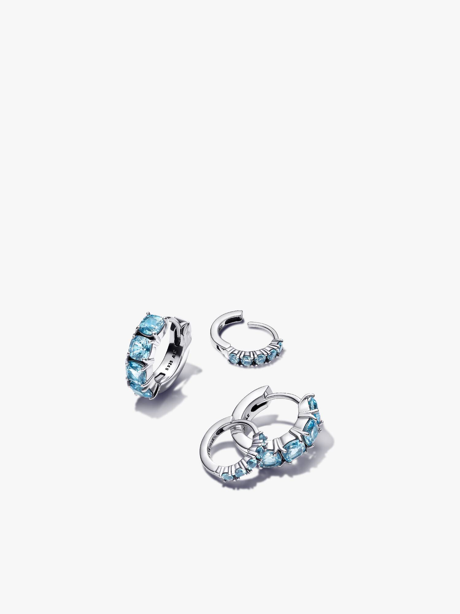 Coffret Cadeau De boucles d’oreilles "Blue Style"