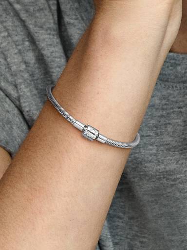 Bracelet Maille Serpent Fermoir Barillet