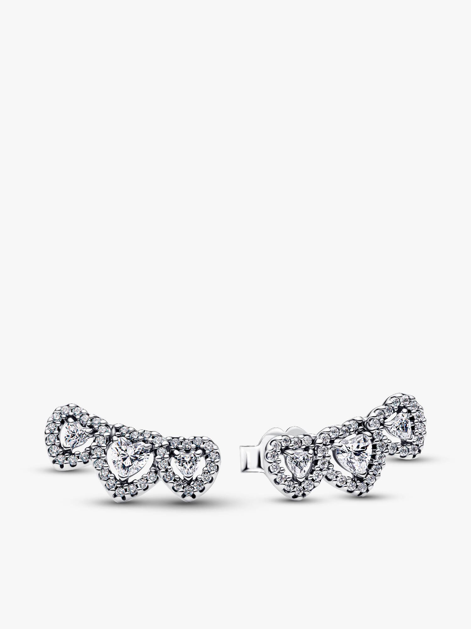 Clous d’Oreilles Trilogie de Cœurs et Halo