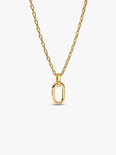 Collier Link Long Ouvrable Doré