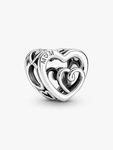Charm Cœurs de l'Infini Entrelacés