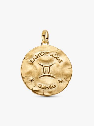 Charm Médaillon XL Signe du Gémeaux