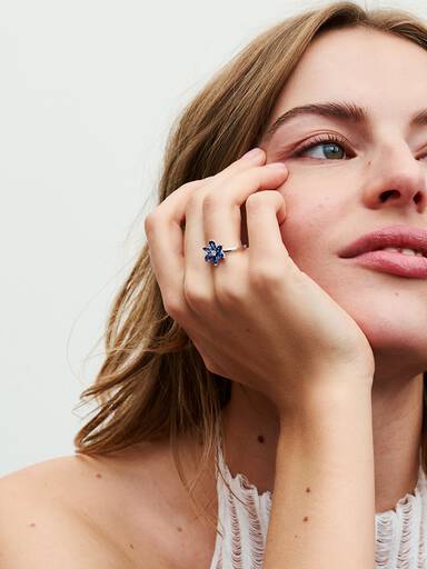 Bague Herbier Scintillant